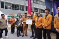 Poto: Gubernur saat pelepasan mahasiswa Nusadaya Academy untuk program magang ke Taiwan, (ist).