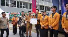 Poto: Gubernur saat pelepasan mahasiswa Nusadaya Academy untuk program magang ke Taiwan, (ist).