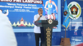 Poto: Staf Ahli Gubernur Lampung Bidang Pemerintahan, Hukum, dan Politik, Yanyan Ruchyansyah (dok PWI Lampung).