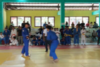 Poto: Pengurus Provinsi Persatuan Judo Seluruh Indonesia (PJSI) Lampung menggelar seleksi atlet ( ist).