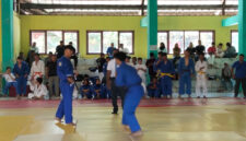 Poto: Pengurus Provinsi Persatuan Judo Seluruh Indonesia (PJSI) Lampung menggelar seleksi atlet ( ist).