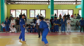 Poto: Pengurus Provinsi Persatuan Judo Seluruh Indonesia (PJSI) Lampung menggelar seleksi atlet ( ist).