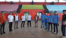 Poto: Koni Lampung dan Pemgurus KONI Lamsel Survei Venue persiapan tuan rumah PON 2032 (ist).