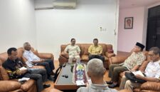 Poto: Ketua KONI Lampung Terima kunjungan pengurus IKASI Lampung (dok HUMAS KONI)