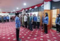 Poto: Wabup pimpin upacara Harkitnas di Lampung (kmf)