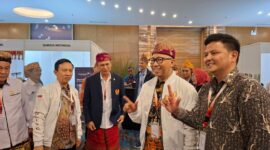 Poto: Gubernur lampung bersama Sekdaprov Marindo dan ketua KONI Lampung saat hadir di Rapat Kerja Nasional (Rakernas) dan Musyawarah Olahraga Nasional Luar Biasa (Musornaslub) yang berlangsung di Ballroom Hotel Pullman, Jakarta Barat (Humas KONI Lampung).