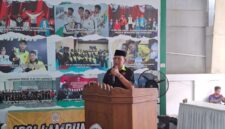 Poto: Wakil Ketua Umum I KONI Lampung, Margono Tarmudji membuka Sirkuit Pencak Silat (ist),