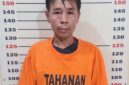 Poto: Pelaku Curas yang di amankan aparat Polsek Kalianda (tm/Ist)