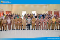 Foto bersama usai pembukaan bimtek. Foto.Diskominfo Lamsel