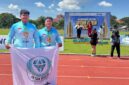 Poto: Atlet Lampung yamg ikut Kejuaraan Atletik Jawa Timur Open 2026 ( dok KONI Lampung).