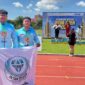 Poto: Atlet Lampung yamg ikut Kejuaraan Atletik Jawa Timur Open 2026 ( dok KONI Lampung).