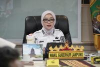Poto: Wakil Gubernur Lampung, Jihan Nurlela.