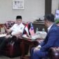 Poto: Gubernur Rahmat Mirzani Djausal dan Executive Chairman & President Citaglobal Berhad YBHG. Tan Sri Dato' Sri Mohamad Norza Zakaria.