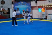 Poto: Ajang bergengsi Taekwondo Gubernur Cup Series II (dok HUMAS KONI Lampung).