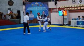 Poto: Ajang bergengsi Taekwondo Gubernur Cup Series II (dok HUMAS KONI Lampung).