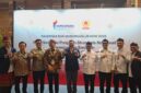 Gubernur lampung dan jajaran pengurus KONI Saat menghadiri Rkernaslub KONI  yang berlangsung di Jakarta (dok HUMAS KONI Lampung).