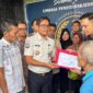 Poto: Usai Kesepakatan damai antara PTPN I Regional 7 dan Mujiran kalapas Kalianda Benaskan Mujiran (ist).