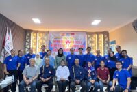 Poto: PKSI Lampung menggelar Rapat Kerja Daerah (Rakerda) perdana di Ruang Rapat GOR Siger Bandar Lampung ( dok KONI Lampung).