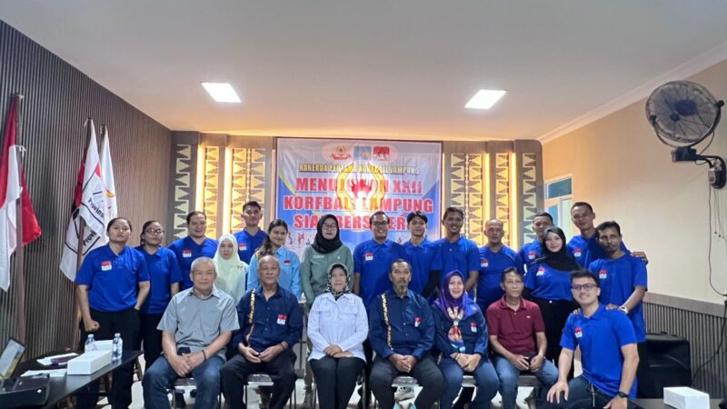 Poto: PKSI Lampung menggelar Rapat Kerja Daerah (Rakerda) perdana di Ruang Rapat GOR Siger Bandar Lampung ( dok KONI Lampung).