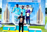 Poto: Tim atletik Lampung binaan Intan Group Athletic Club (dok KONI Lampung).