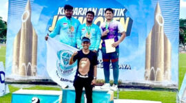 Poto: Tim atletik Lampung binaan Intan Group Athletic Club (dok KONI Lampung).