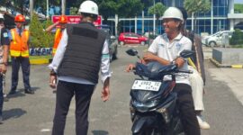 Poto: PT ASDP Indonesia Ferry (Persero) Cabang Utama Bakauheni mulai menerapkan program sterilisasi kawasan pelabuhan(ist)