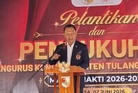 Poto: Ketua KONI Lampung Taufik Hidayat 