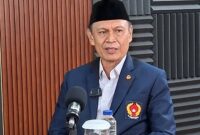 Poto:Ketua Umum KONI Lampung Ir. Taufik Hidayat 