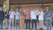 Poto: Indonesia Cycling Federation (ICF) Provinsi Lampung saat audiensi dengan  KONI Lampung.