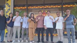 Poto: Indonesia Cycling Federation (ICF) Provinsi Lampung saat audiensi dengan  KONI Lampung.