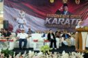 Poto: Kadispora Porov Lampung Meiry Harika Sari membuka kejuaraan karate Indonesia Open Championship 2026 (Dok HUMAS KONI Lampung).