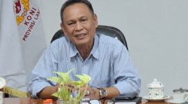 Poto: Ketua UMUM KONI Lampung Ir.Taufik Hidayat 