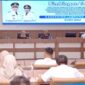 Asisten Bidang Pemerintahan dan Kesra Setkab Lampung Selatan  M. Darmawan tengah memberikan sambutan dalam kegiatan Bimtek, Rabu, 10 Juni 2026. (Foto.Diskominfo Lamsel)