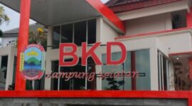 Kantor BKD Lampung Selatan. (Foto.Juwantoro) 