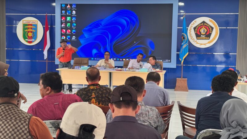 PWI Lampung mulai bentuk panitia HPN (foto.ist)