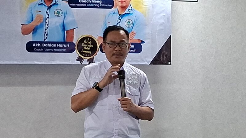 Poto: Wakil Ketua Umum II KONI Lampung, Riagus Ria