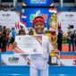 Nadeem Idyraf Azwan, siswa SDN Legundi raih juara pertama pada O2SN tingkat Kabupaten Lampung Selatan ( foto.Dok. SDN Legundi)