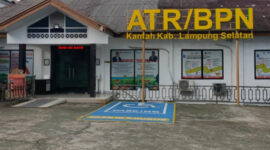 Poto: Kantor ATR / BPN Lamsel 