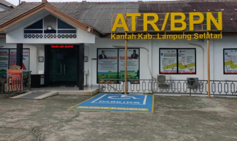 Poto: Kantor ATR / BPN Lamsel 