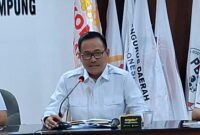 Poro: Wakil Ketua II KONI Lampung Riagus Ria 
