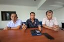 Poto: Ketua Koperasi KONI Lampung, Doni Irawan bersama jajaran