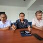 Poto: Ketua Koperasi KONI Lampung, Doni Irawan bersama jajaran