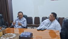 Poto: Ketua Perpani Lampung Fahrurrozi, Bersama Ketua KONI Lampung Taufik Hidayat ( dok HUMAS KONI Lampung)