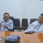 Poto: Ketua Perpani Lampung Fahrurrozi, Bersama Ketua KONI Lampung Taufik Hidayat ( dok HUMAS KONI Lampung)