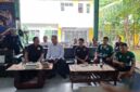 Poto: Ketua KONI Lampung Taufik Hidayat bersama Wakil ketua II Riagus Ria,  di acara sirkuit Zona II Pencak silat.( dok HUMAS KONI Lampung).