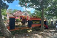 Kantor Dinas Pendidikan Lampung Selatan. (Foto.Juwantoro)