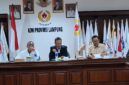 Poto: Ketua KONI Lamung dan Unsur Wakil ketua Menghafiri Rapat Koordinasi jelang Rapat Kerja KONI Lampung tahun 2026. (dok HUMAS KONI Lampung).