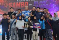 Poto: Kontingen Sambo Lampung (hms KONI Lpg).