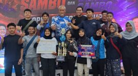 Poto: Kontingen Sambo Lampung (hms KONI Lpg).