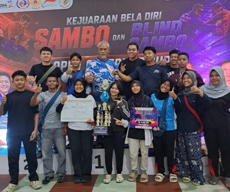 Poto: Kontingen Sambo Lampung (hms KONI Lpg).